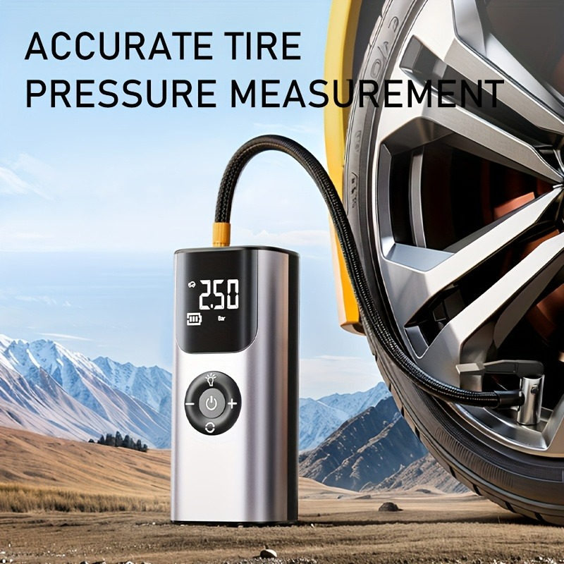 Car Portable Tire Inflator - 휴대용 자동차 에어 펌프 타이어 공기