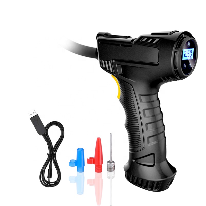 Car Portable Tire Inflator - 150PSI 120W 휴대용 디지털 충전식 전동