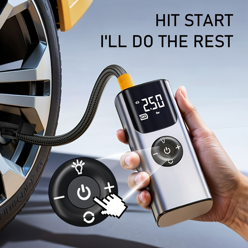 휴대용 자동차 에어 펌프 타이어 공기 주입기 전동 에어 - Car Portable Tire Inflator 리뷰 및 가격