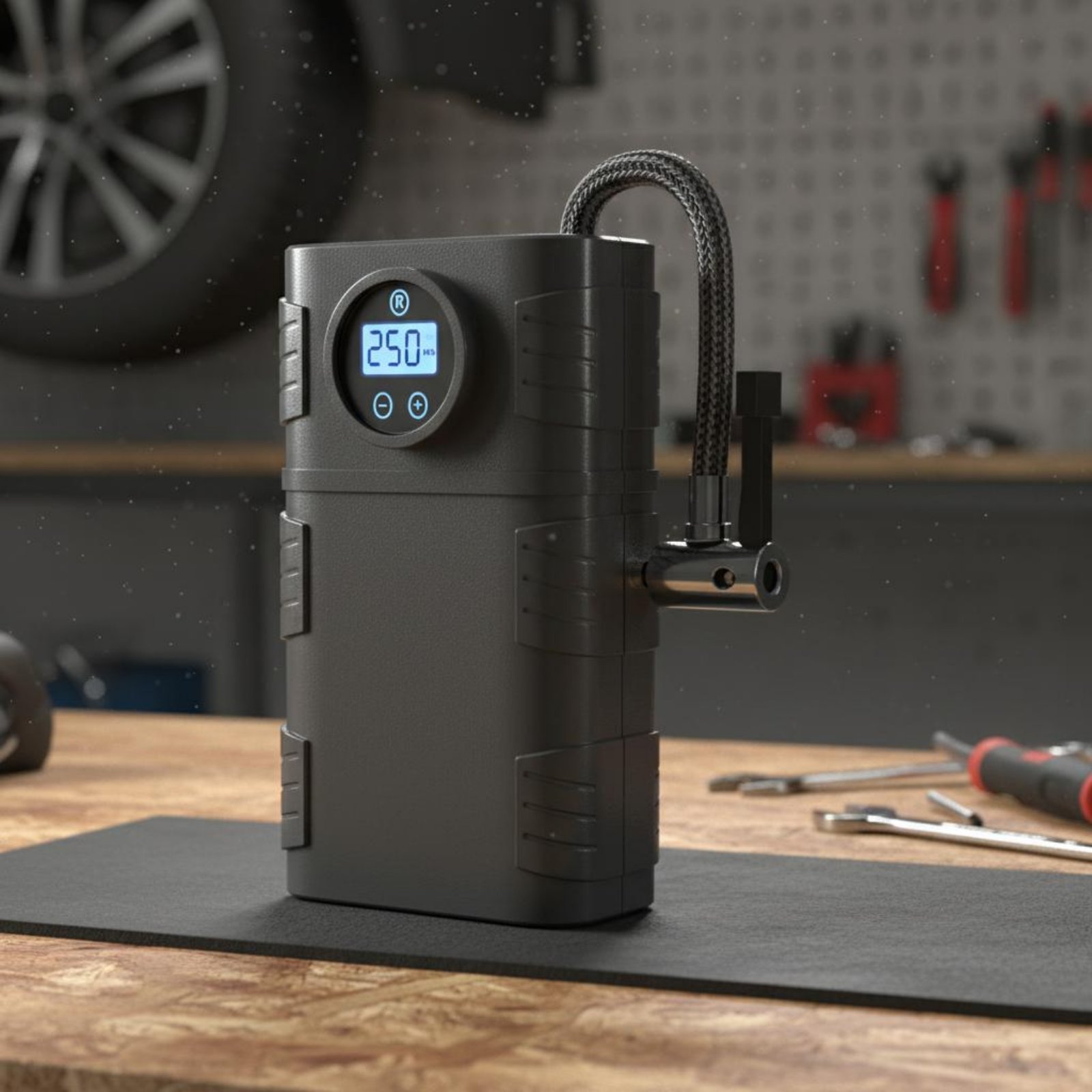 휴대용 무선 타이어 공기 주입기, 휴대용 자동차 에어  - Car Portable Tire Inflator 리뷰 및 가격