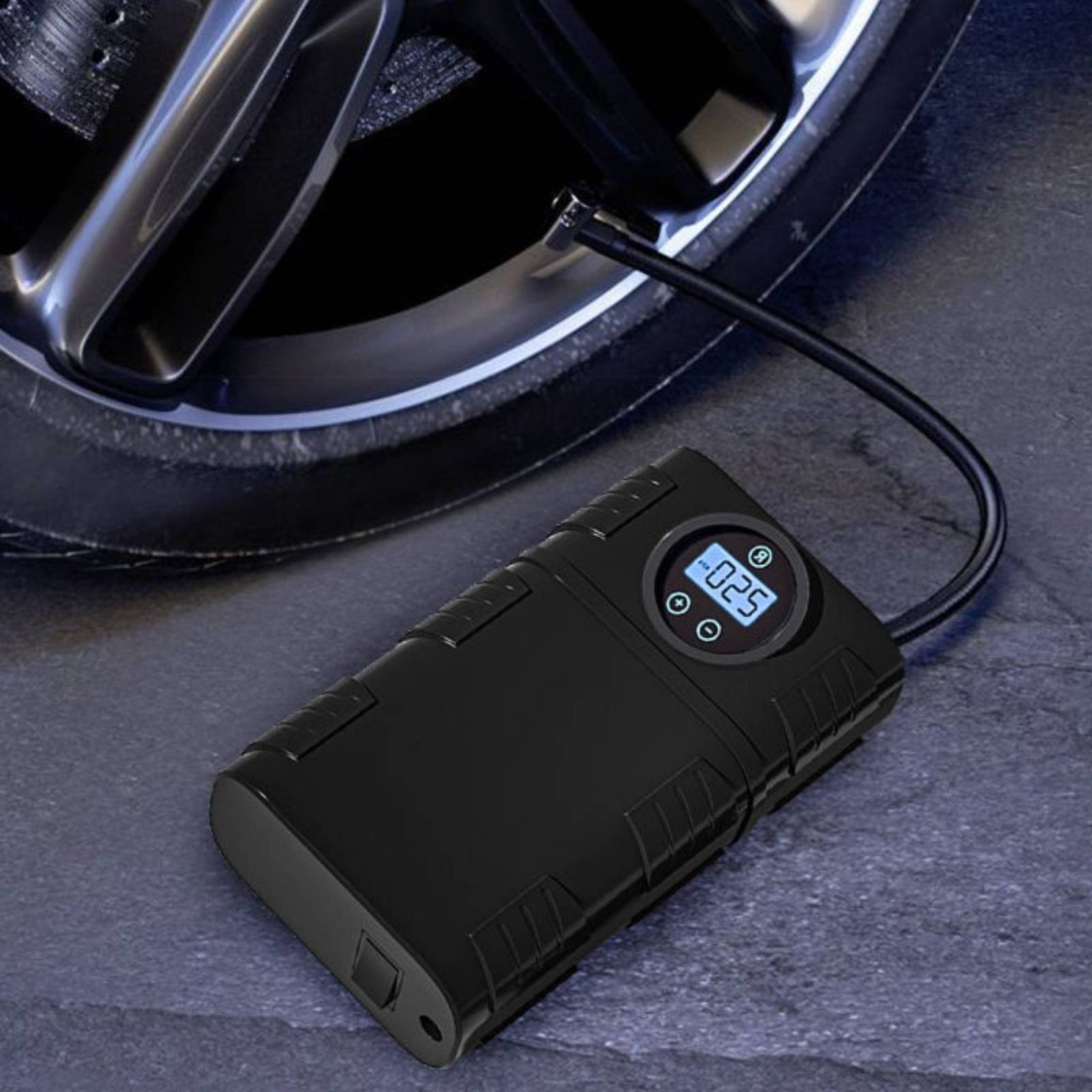 휴대용 무선 타이어 공기 주입기, 휴대용 자동차 에어  - Car Portable Tire Inflator 리뷰 및 가격
