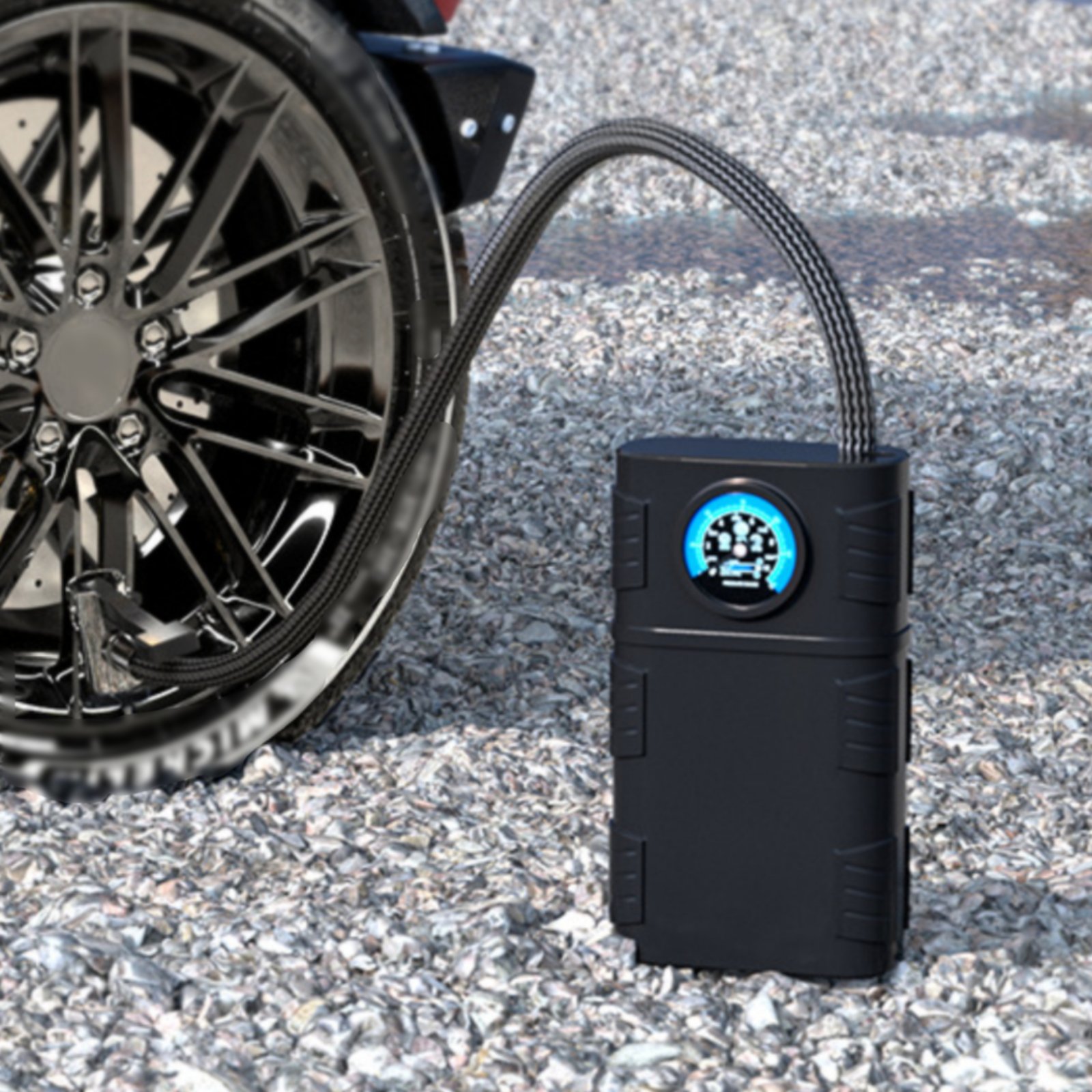 휴대용 무선 타이어 공기 주입기, 휴대용 자동차 에어  - Car Portable Tire Inflator 리뷰 및 가격