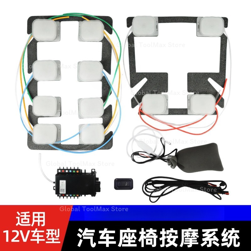 12개 에어백 마사지 자동차 시트 쿠션 5단계 조절 가 - Car Accessories Limassol 리뷰 및 가격