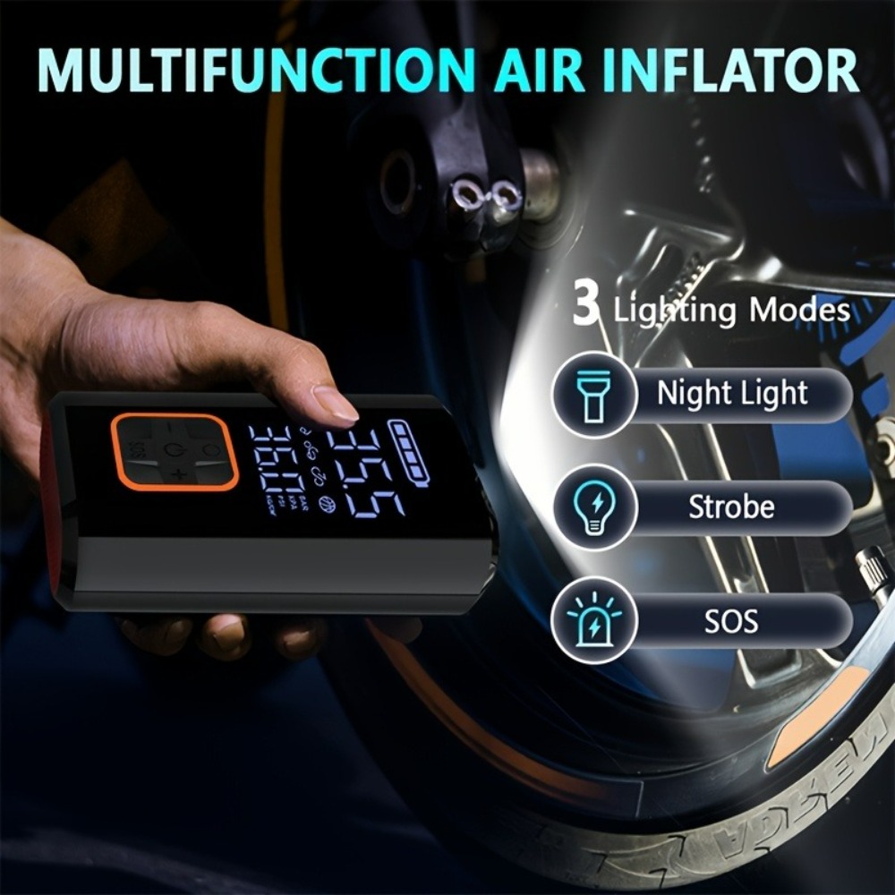 휴대용 무선 에어 컴프레서 자동차 타이어 공기 주입기  - Car Portable Tire Inflator 리뷰 및 가격