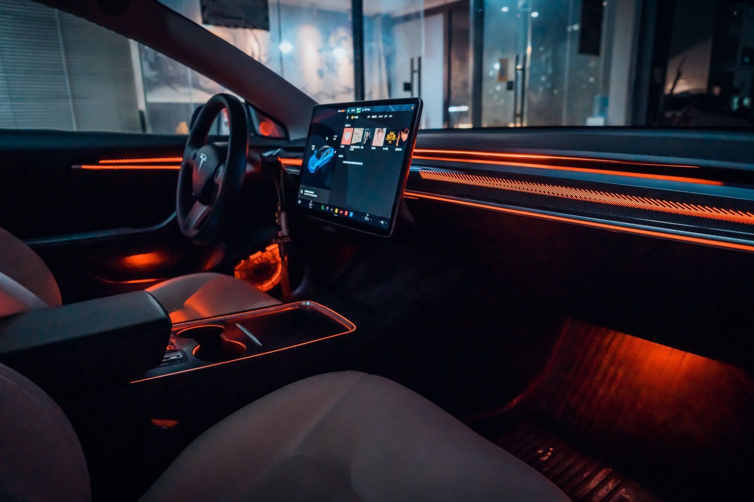테슬라 모델 3 Y 시트 등받이 앰비언트 조명 개조 자 - Car Accessories For Interior 리뷰 및 가격