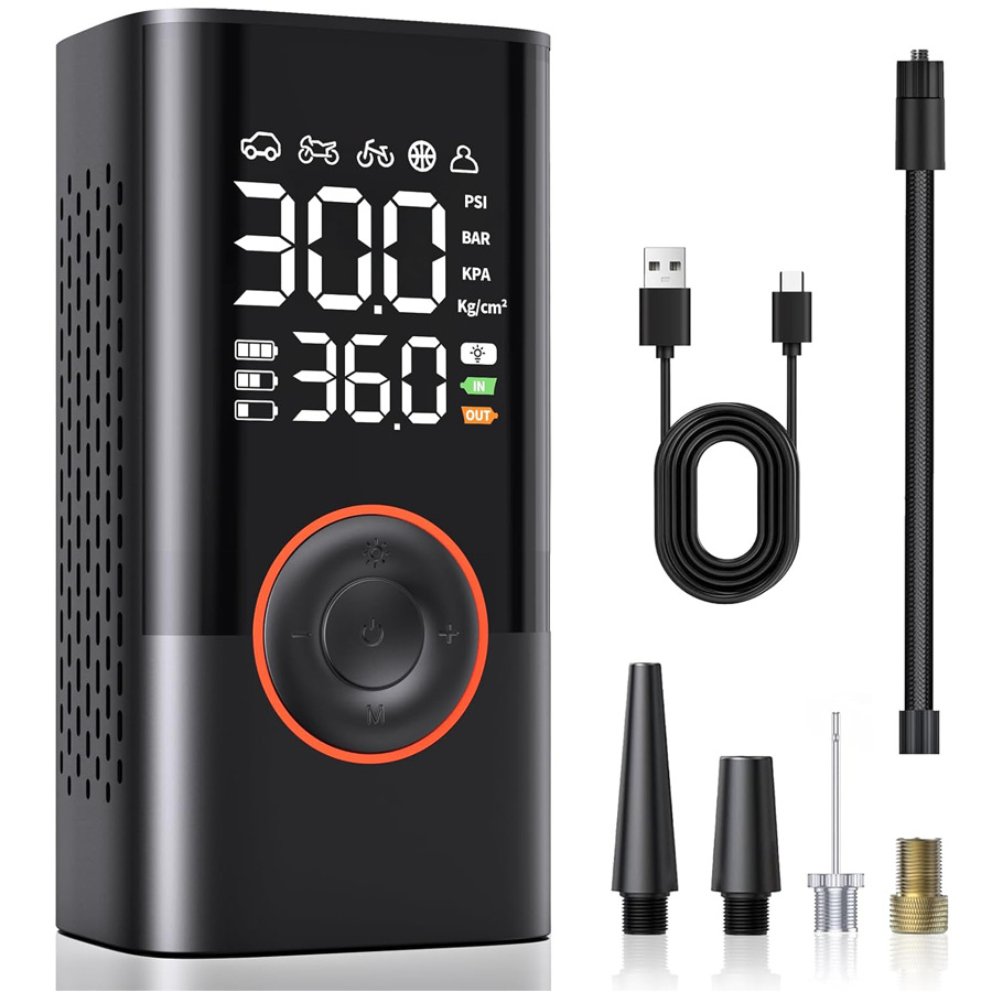 효과적인 충전식 무선 스마트 에어 펌프, 오프로드 자동 - Car Portable Tire Inflator 리뷰 및 가격