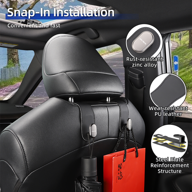 가죽 자동차 시트 백 후크 보관함 인테리어 액세서리 혼 - Car Accessories Honda Crv 리뷰 및 가격