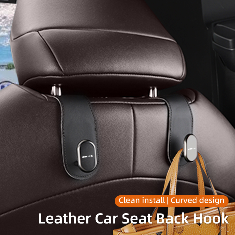 가죽 자동차 시트 백 후크 보관함 인테리어 액세서리 혼 - Car Accessories Honda Crv 리뷰 및 가격