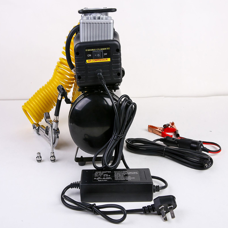WAP01 2.5L 4L 12V 220V 에어 컴프레서 - Car Portable Tire Inflator 리뷰 및 가격